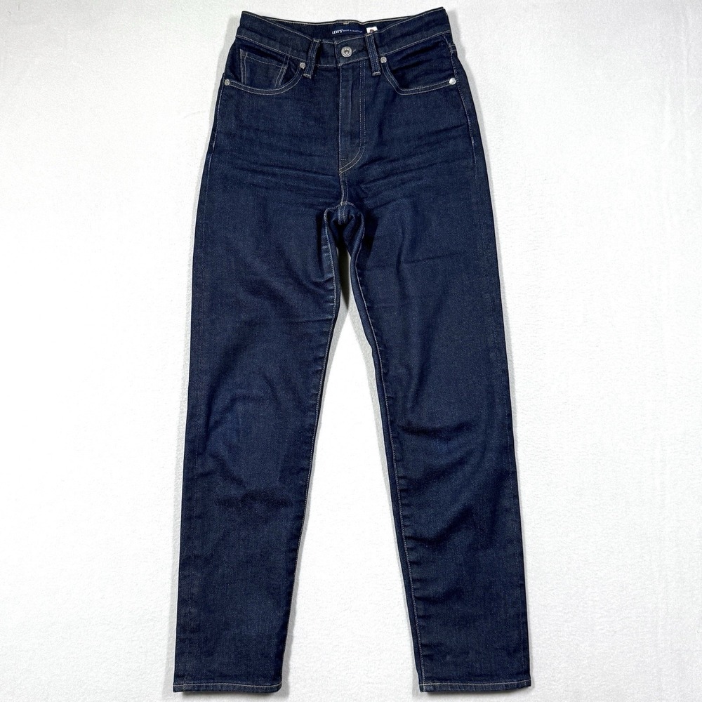 Levis Japanese Selvedge Jeans Womens 24x30 Column Pant Big E‎ Made and Crafted